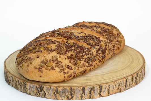 Glutenvrij bruinbrood "Sneeuwwit zaden"