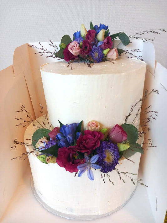 Bruidstaart en bruidsgebak