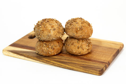 Volkoren zonnebollen 4 stuks